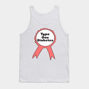 Copy of T1D Ribbon - Lime Green Tank Top